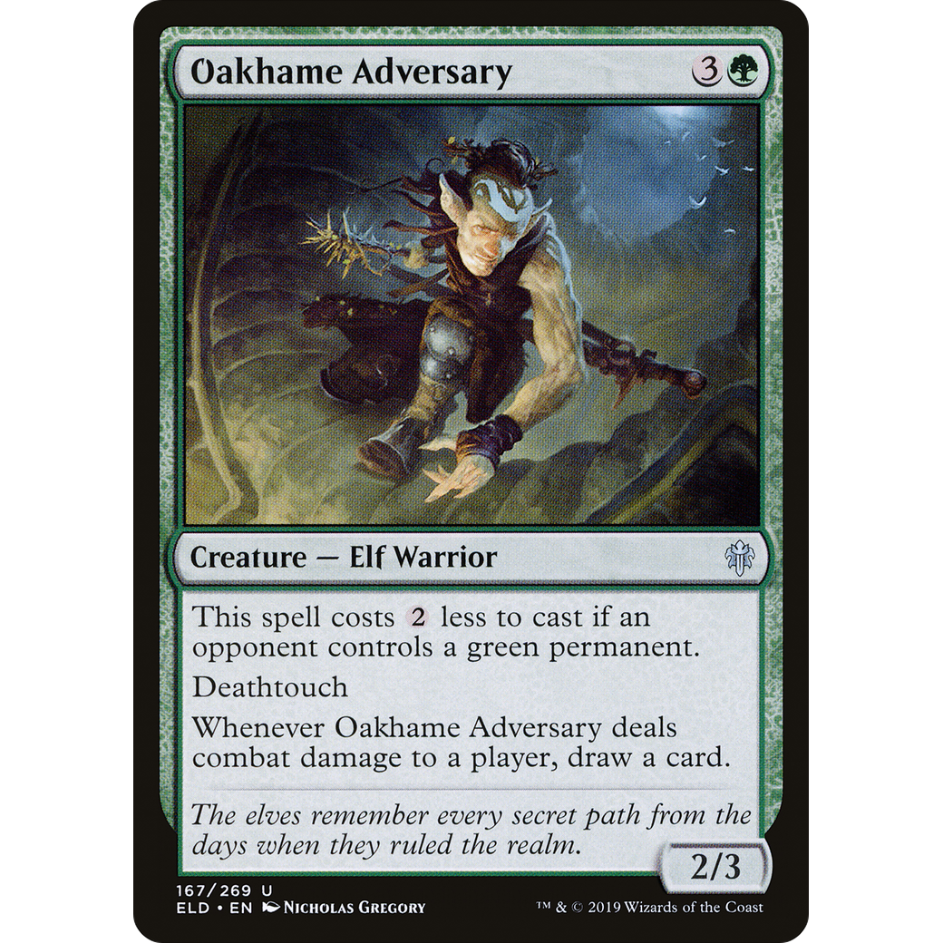 Oakhame Adversary (ELD-167) - Throne of Eldraine Foil