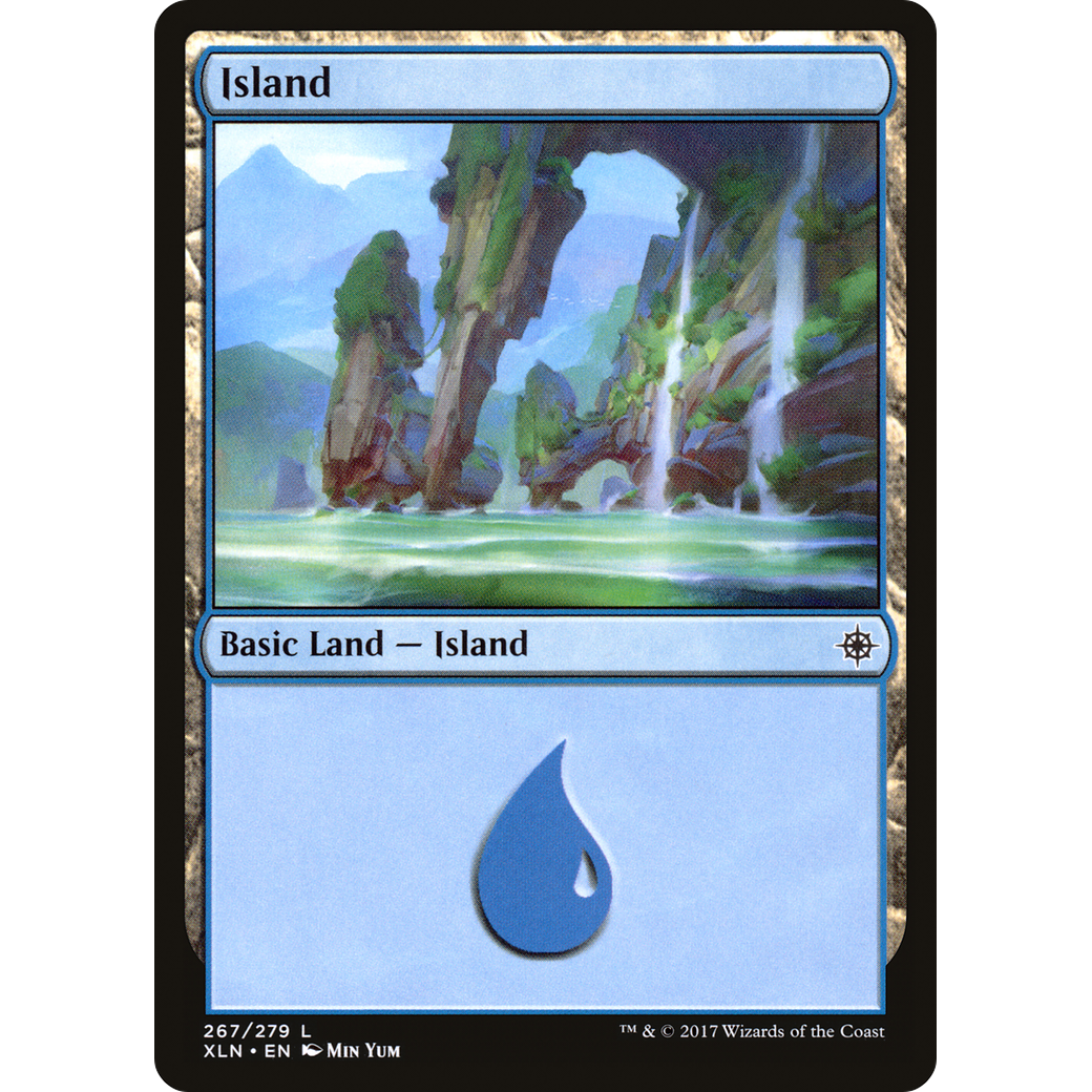 Island (267) (XLN-267) - Ixalan Foil
