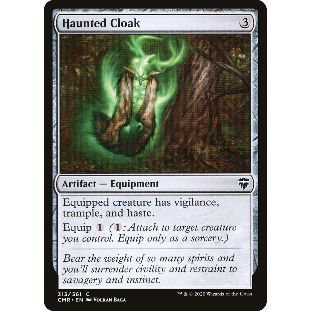 Haunted Cloak (313) (CMR-313) - Commander Legends
