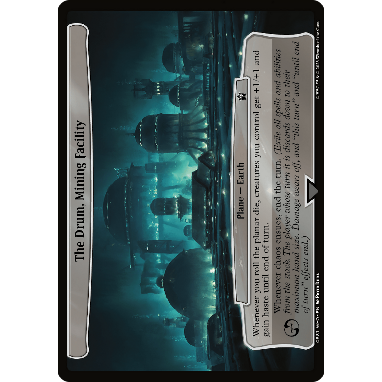 The Drum, Mining Facility (WHO-581) - Doctor Who