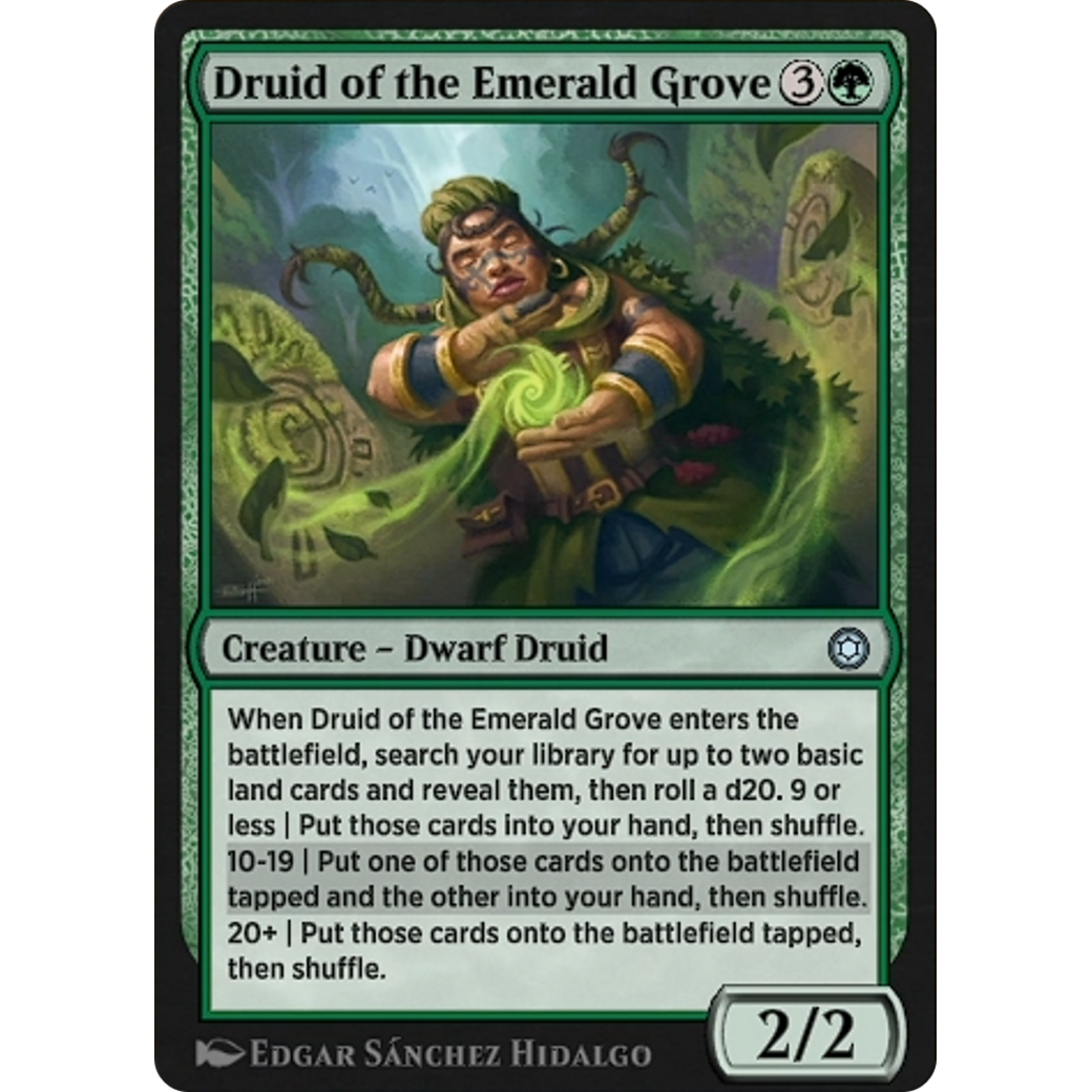 Druid of the Emerald Grove (HBG-207) - Alchemy Horizons: Baldur's Gate