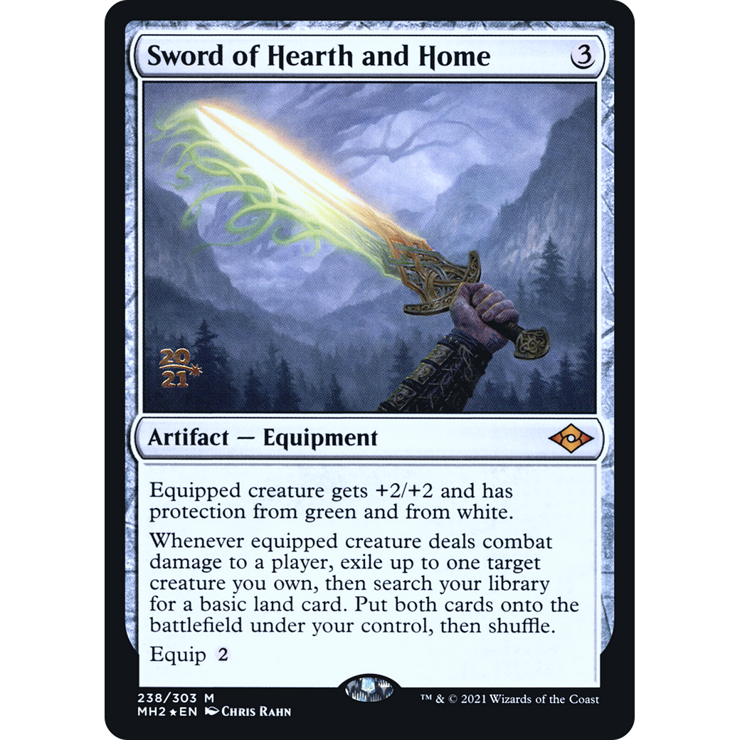 Sword of Hearth and Home (PRE-238) - Modern Horizons 2 Promos Foil