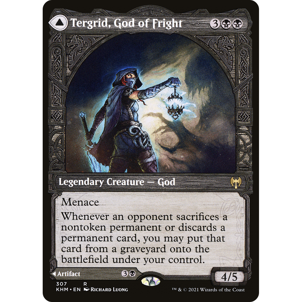 Tergrid, God of Fright (Showcase) (KHM-307) - Kaldheim: (Showcase) Foil