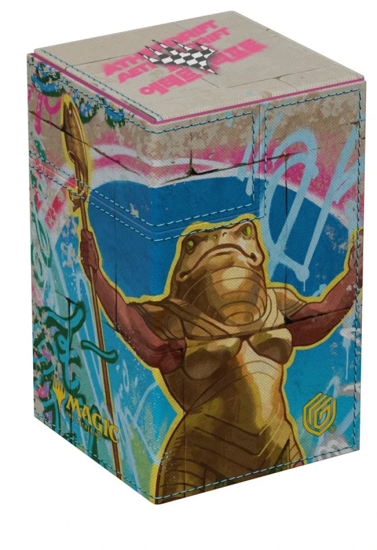 Magic The Gathering: Aetherdrift - Sab-Sunen, Luxa Embodied 100+ Xenoskin Flip'n'Tray Deck Box