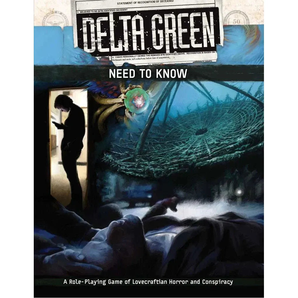 Delta Green RPG: Need to Know Quickstart Rules Booklet