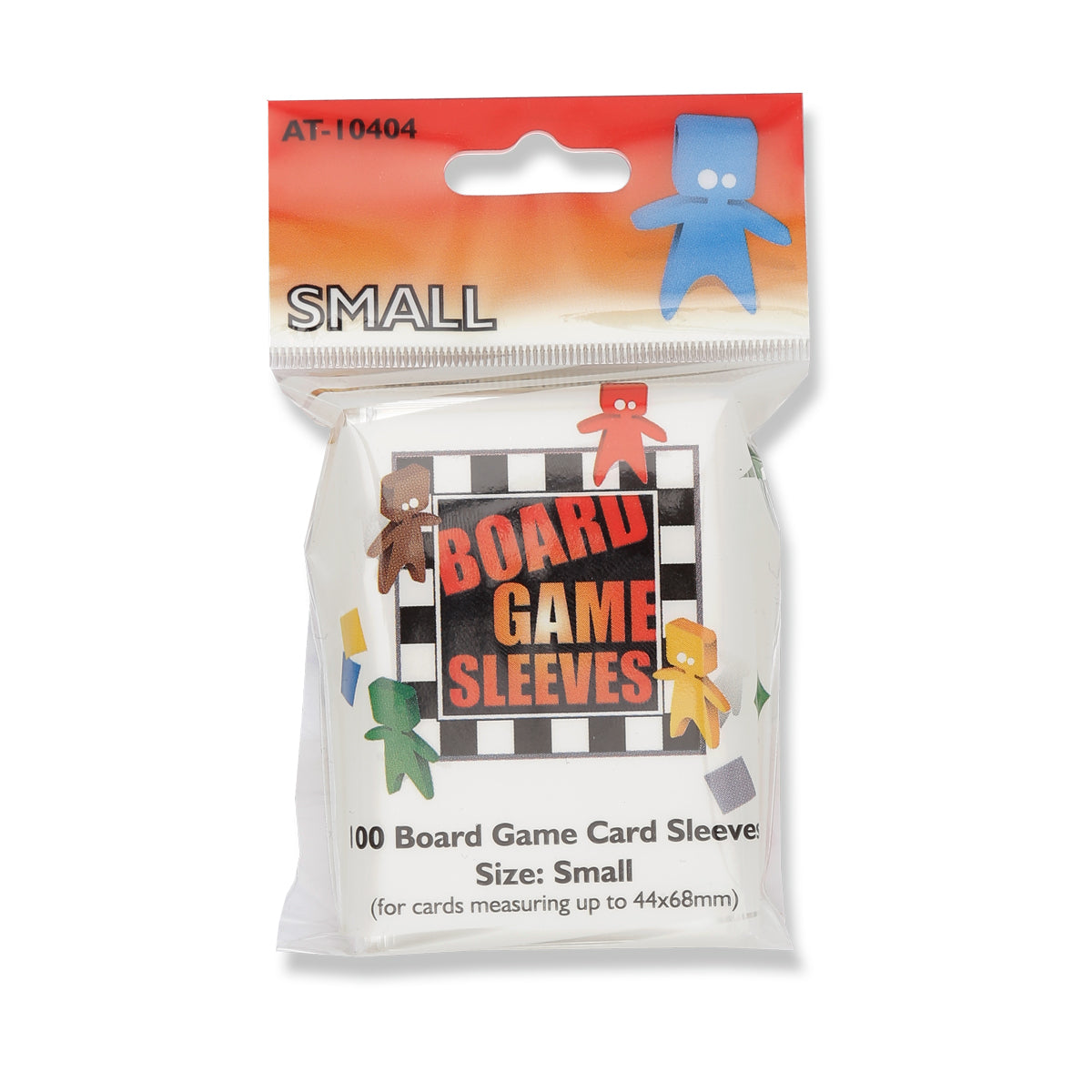 Small Clear 100ct Board Game Sleeves