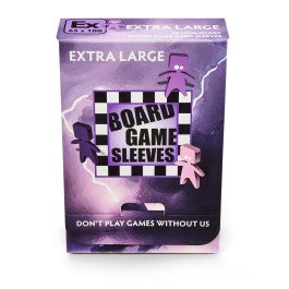 Extra Large Clear 50ct Non-Glare Board Game Sleeves