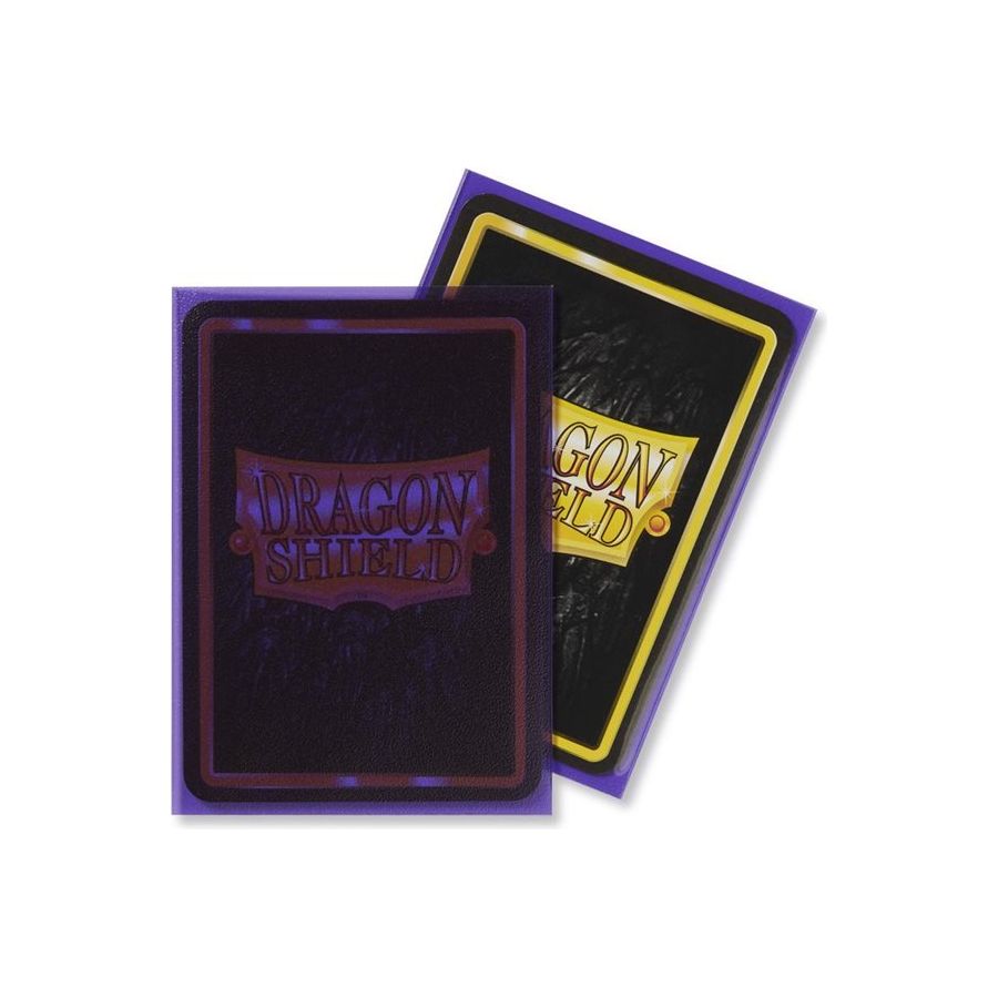 Dragon Shield 100ct Sleeves: Clear Purple Matte