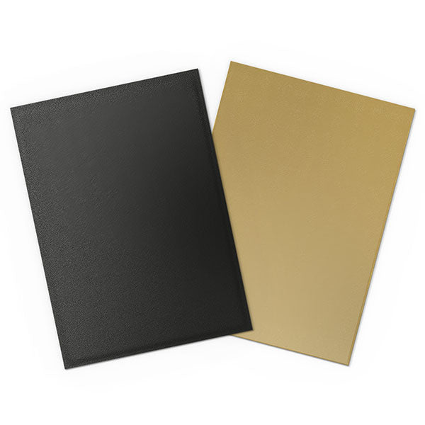 Dragon Shield: Black & Gold 100ct Dual Matte Sleeves