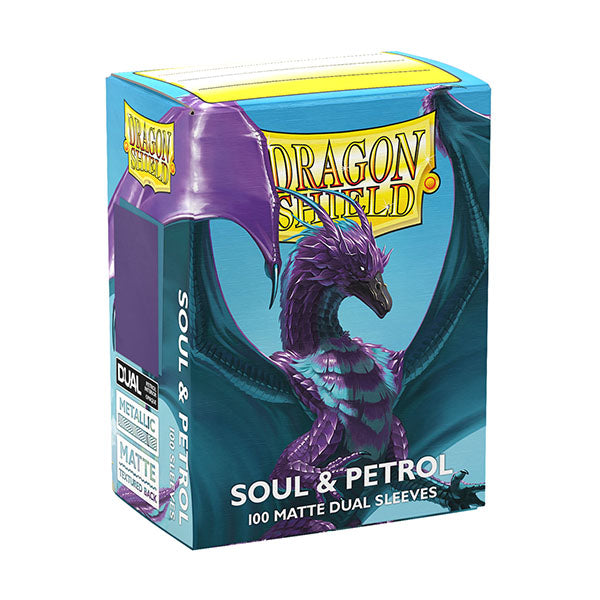 Dragon Shield: Soul & Petrol 100ct Dual Matte Sleeves