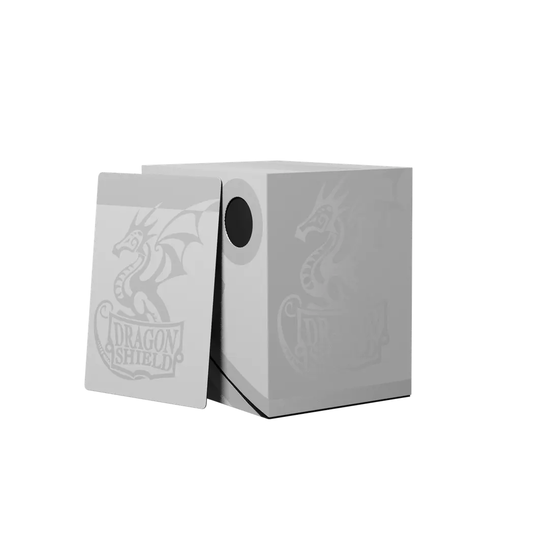 Dragon Shield: Ashen White Double Deck Shell Deck Box