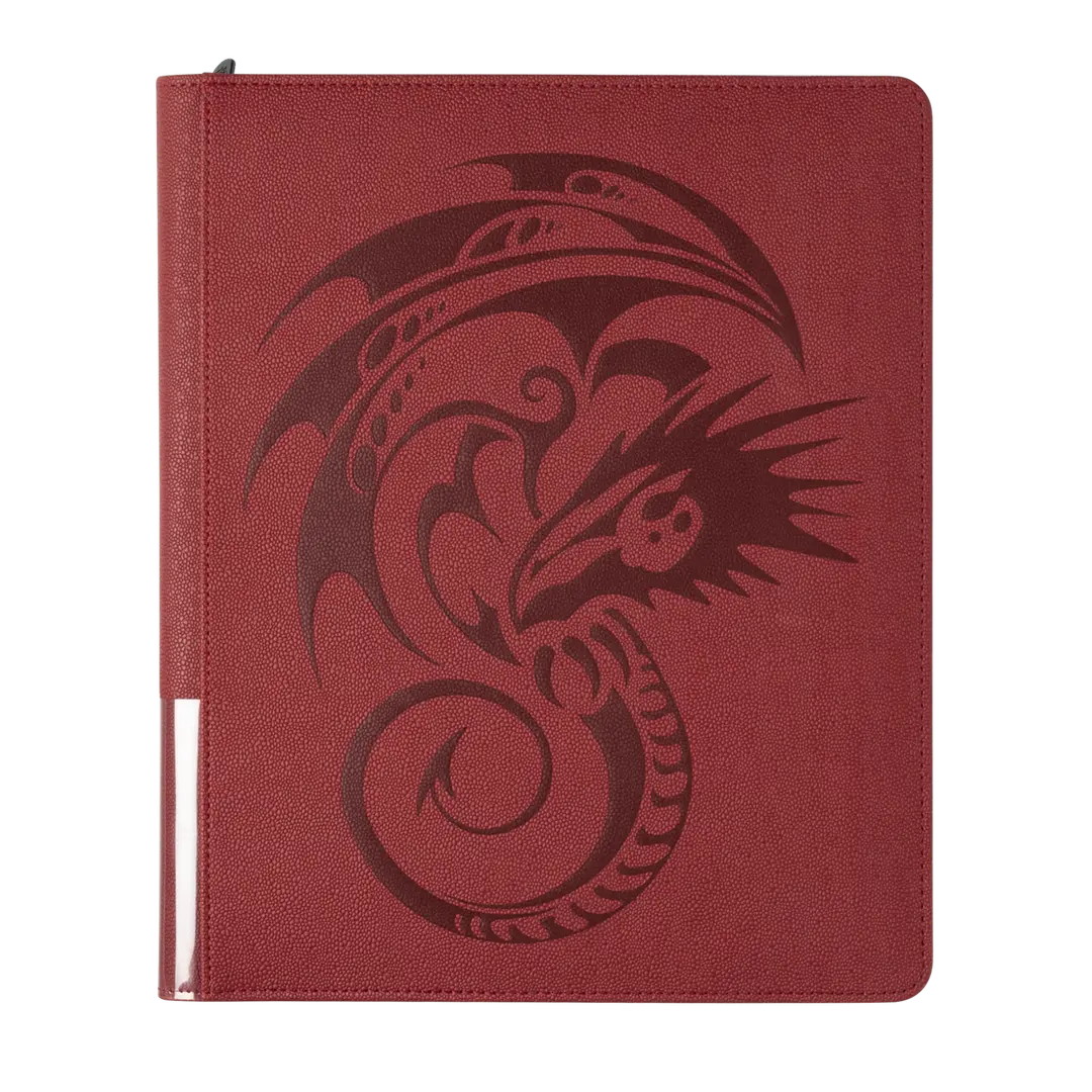 Dragon Shield: Blood Red 360 Card Codex Zipster Binder