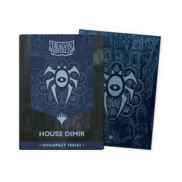Dragon Shield: Guildpact Series: House Dimir 100ct Dual Matte Sleeves