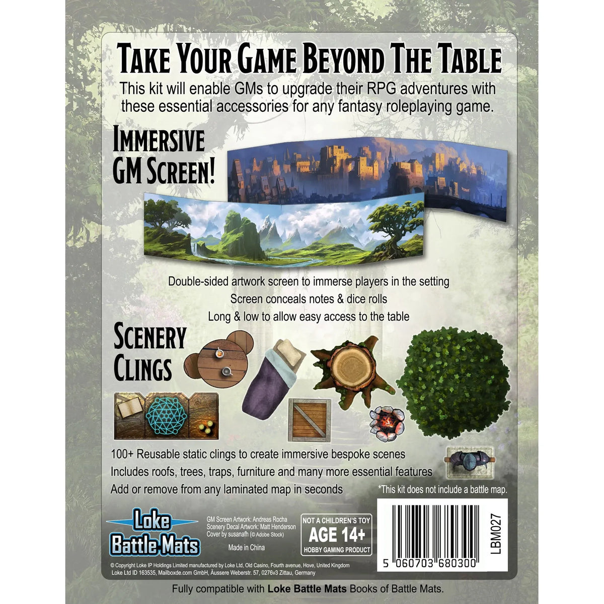 Adventure Upgrade Kit GM Screen