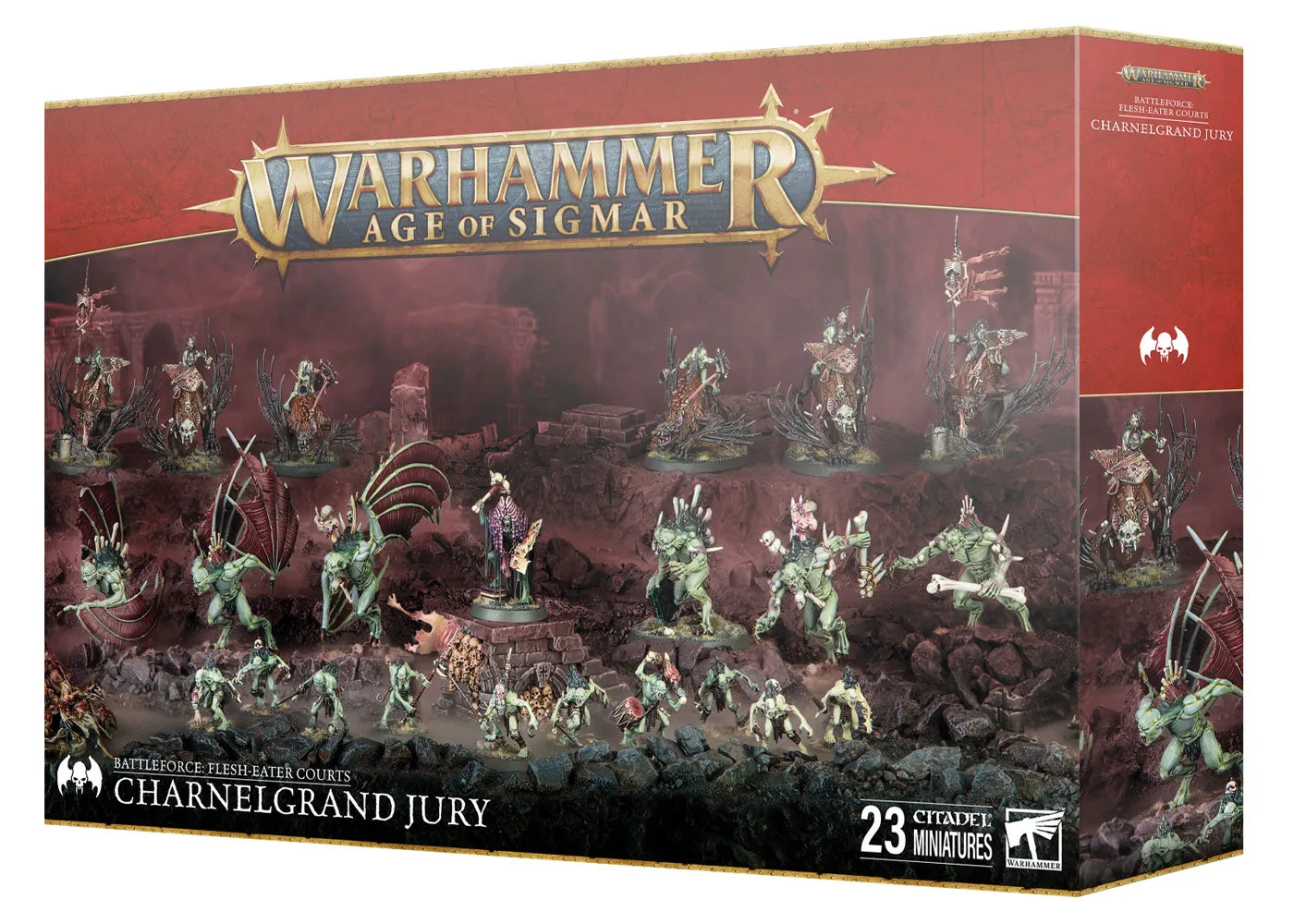 Warhammer Age of Sigmar: Battleforce Flesh-Eater Courts - Charnelgrand Jury [91-68] (Pre-Order)