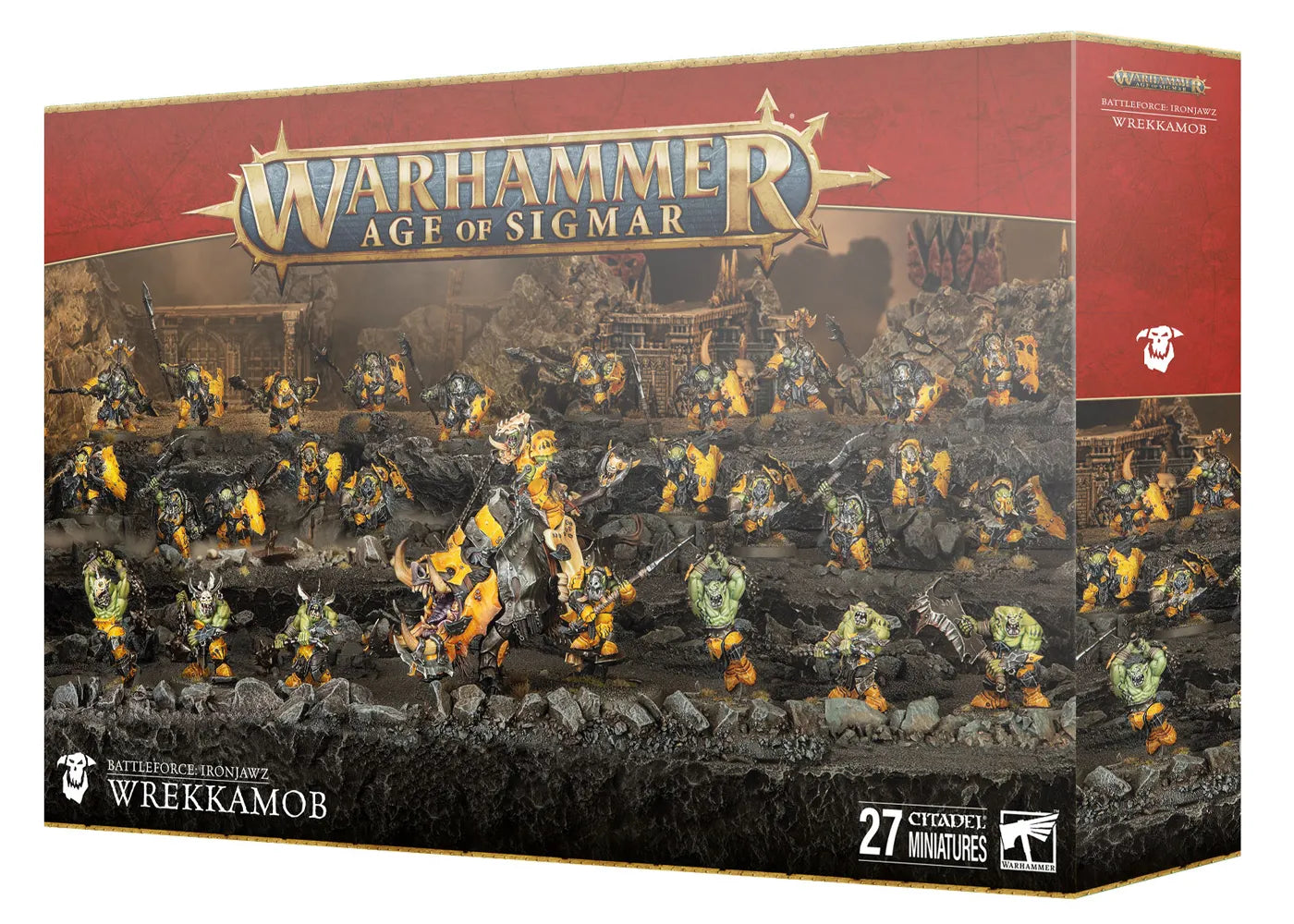 Warhammer Age of Sigmar: Battleforce Ironjawz - Wrekkamob [89-86] (Pre-Order)