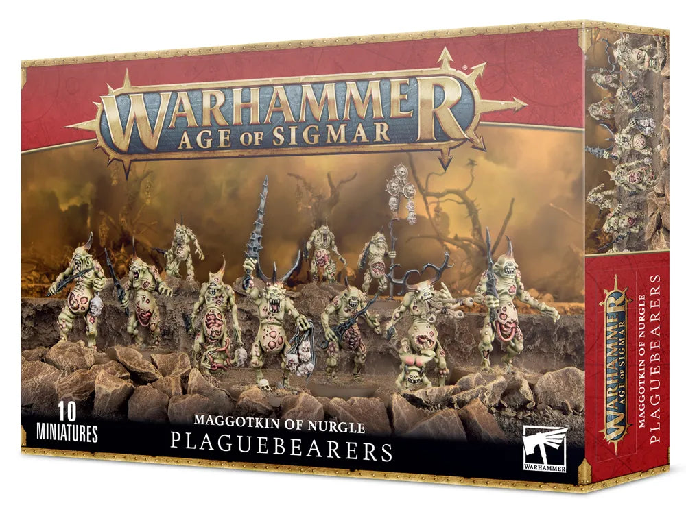 Warhammer: Age of Sigmar - Maggotkin of Nurgle: Plaguebearers [97-10]