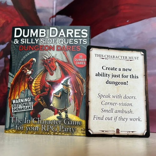 Dumb Dares & Silly Side Quests: Dungeon Dares Deck