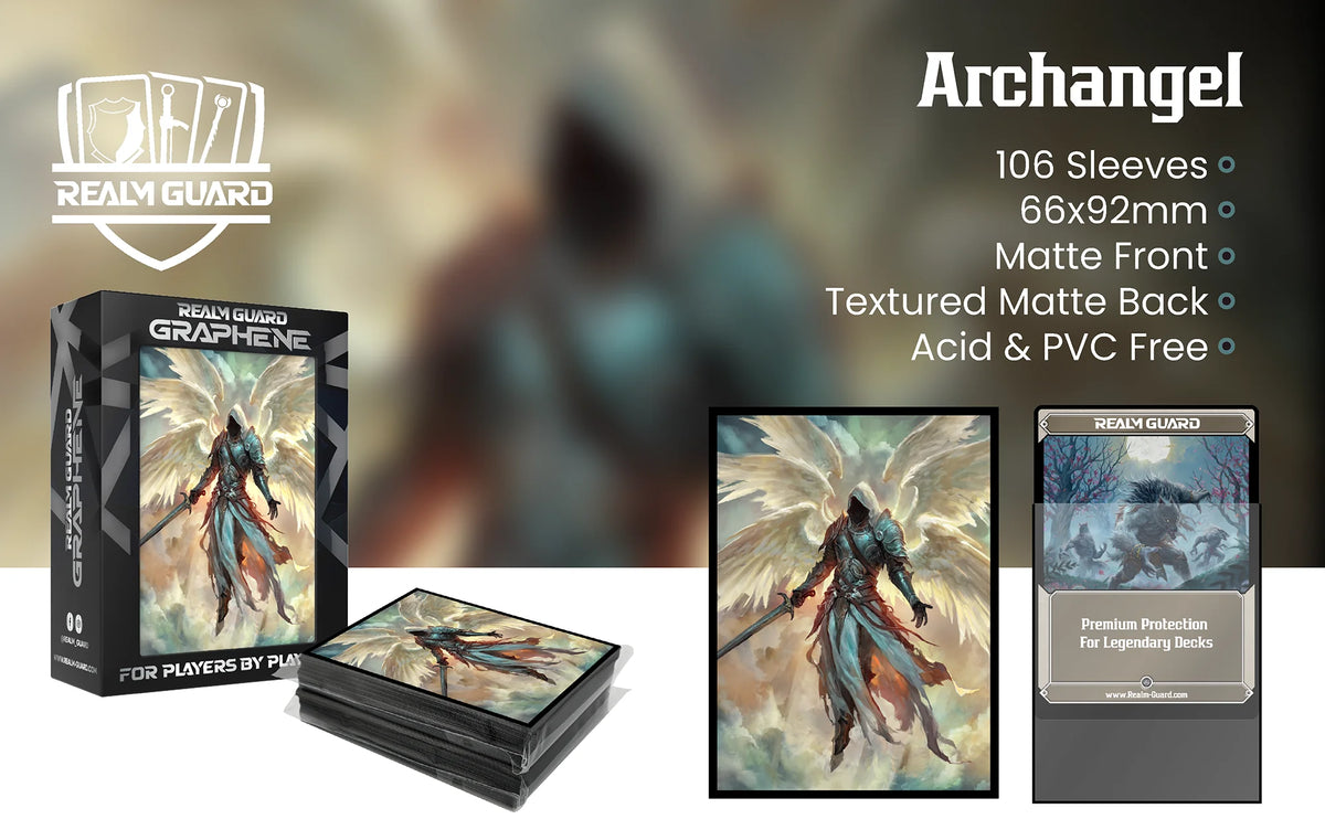 Realm Guard: Graphene Art Sleeves - Archangel