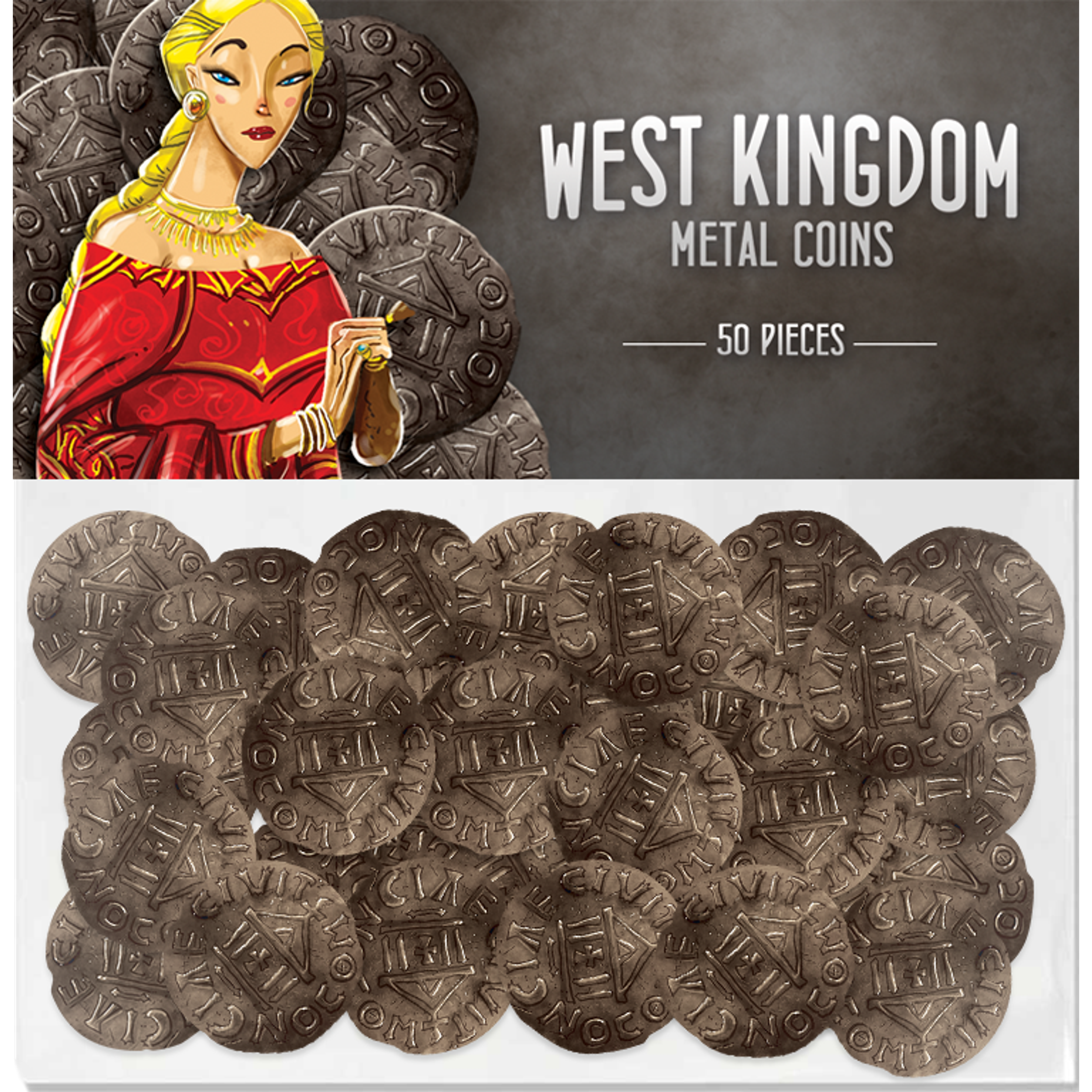 West Kingdoms Metal Coins