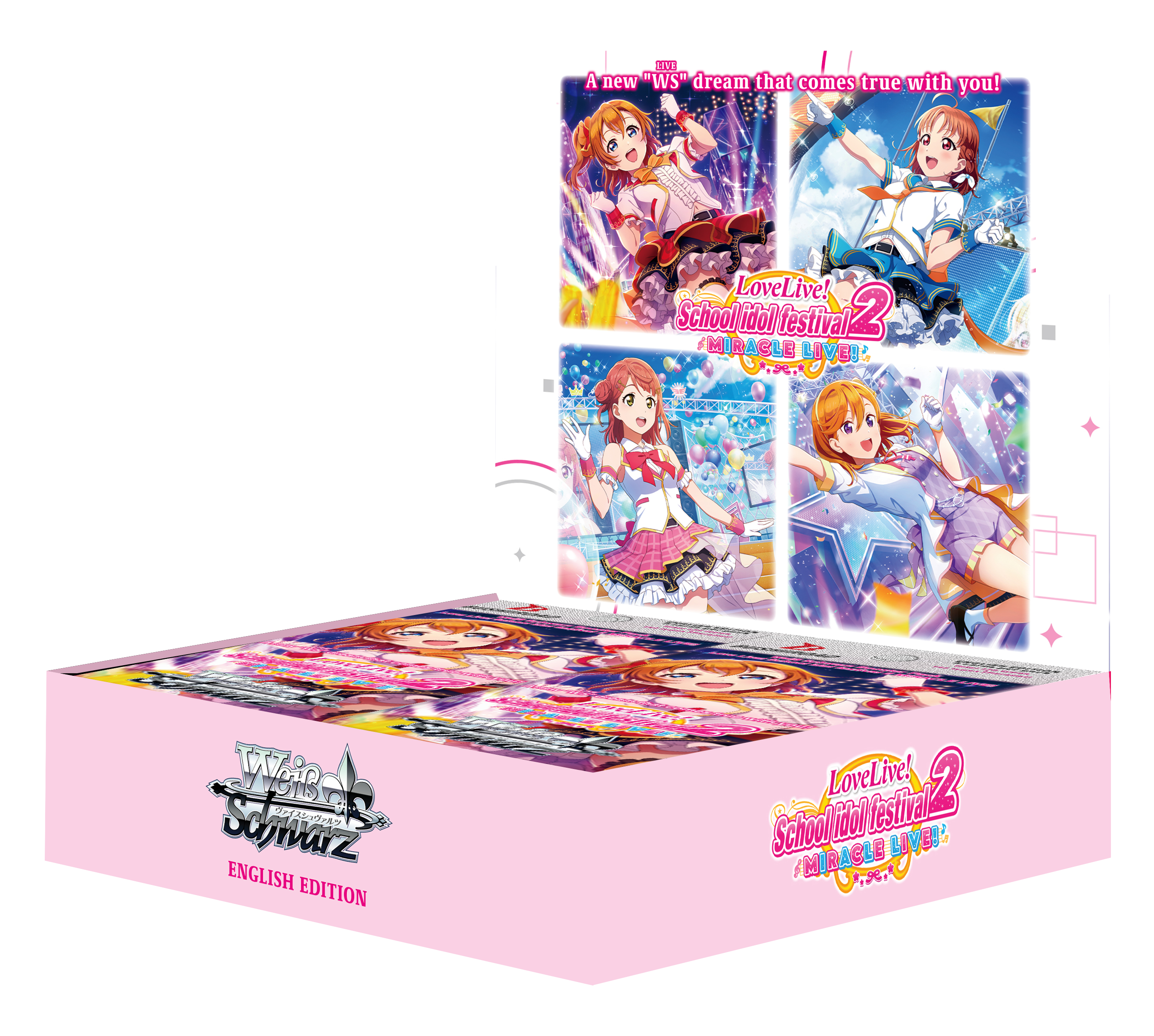 Weiss Schwarz: Love Live! School Idol Festival 2 Miracle Live! Booster Box (Pre-Order Expected Release 11/08/2024)