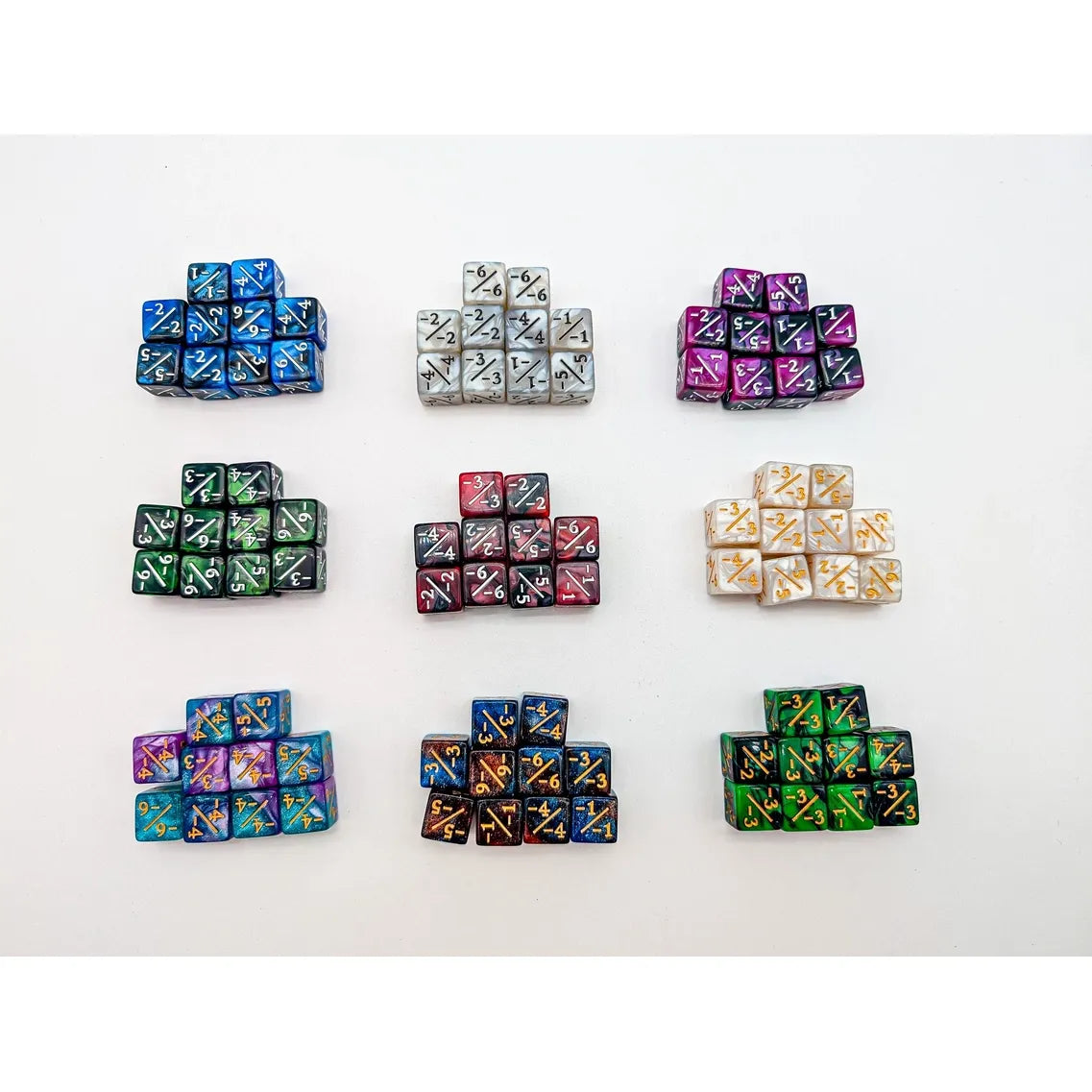 Counter Dice (10ct) [Styles Vary]
