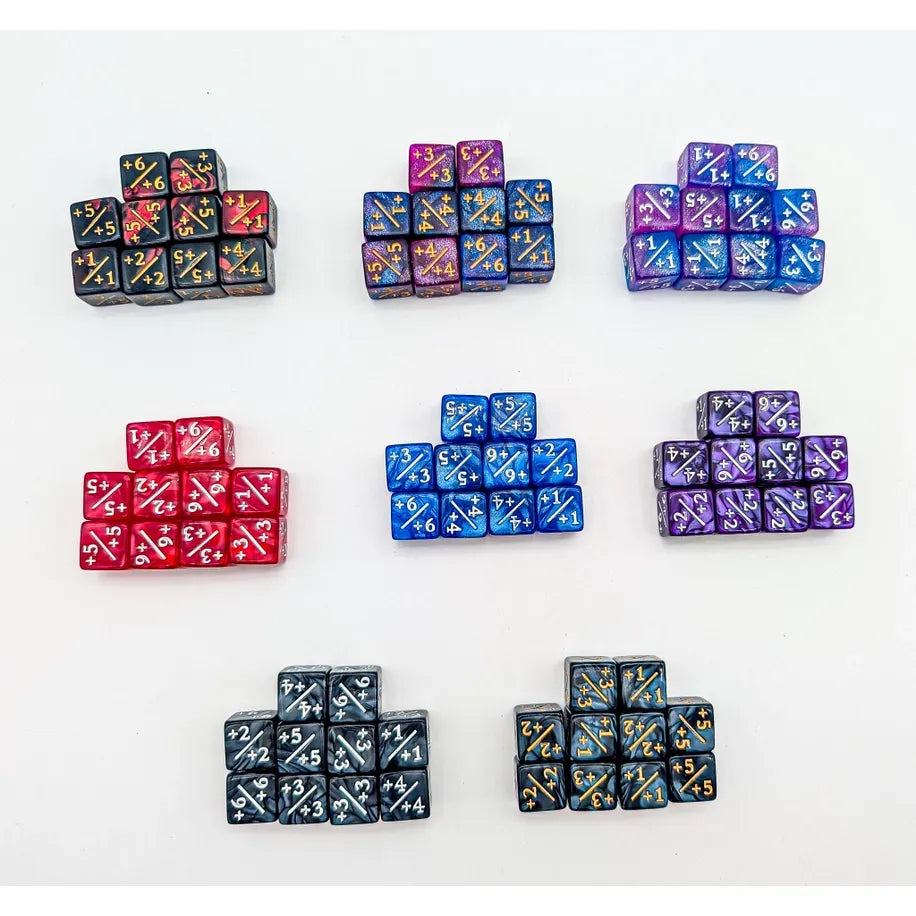 Counter Dice (10ct) [Styles Vary]