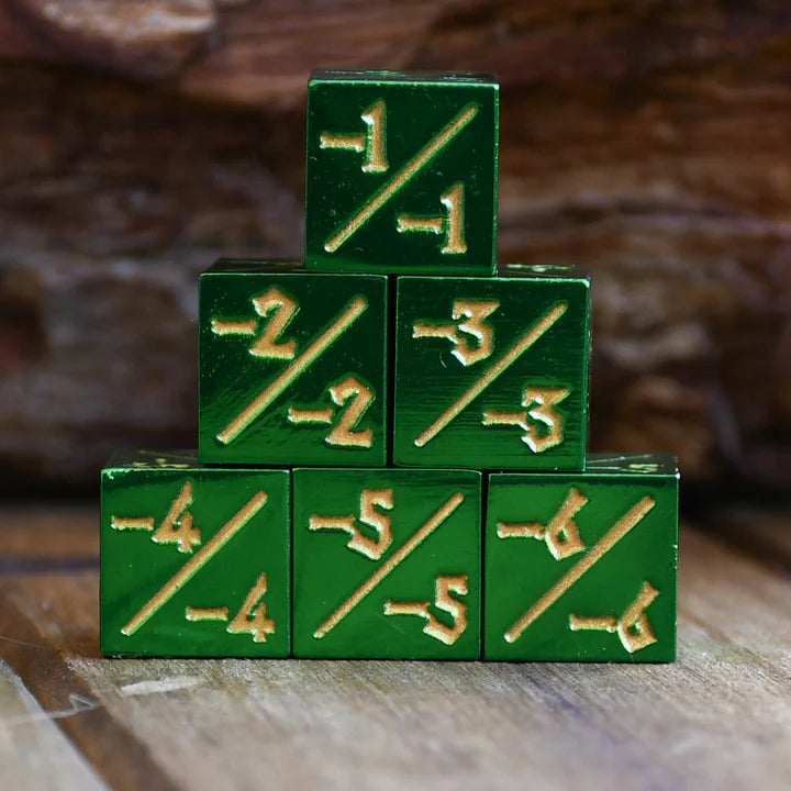Counter Dice (Set of 6) [Styles Vary]