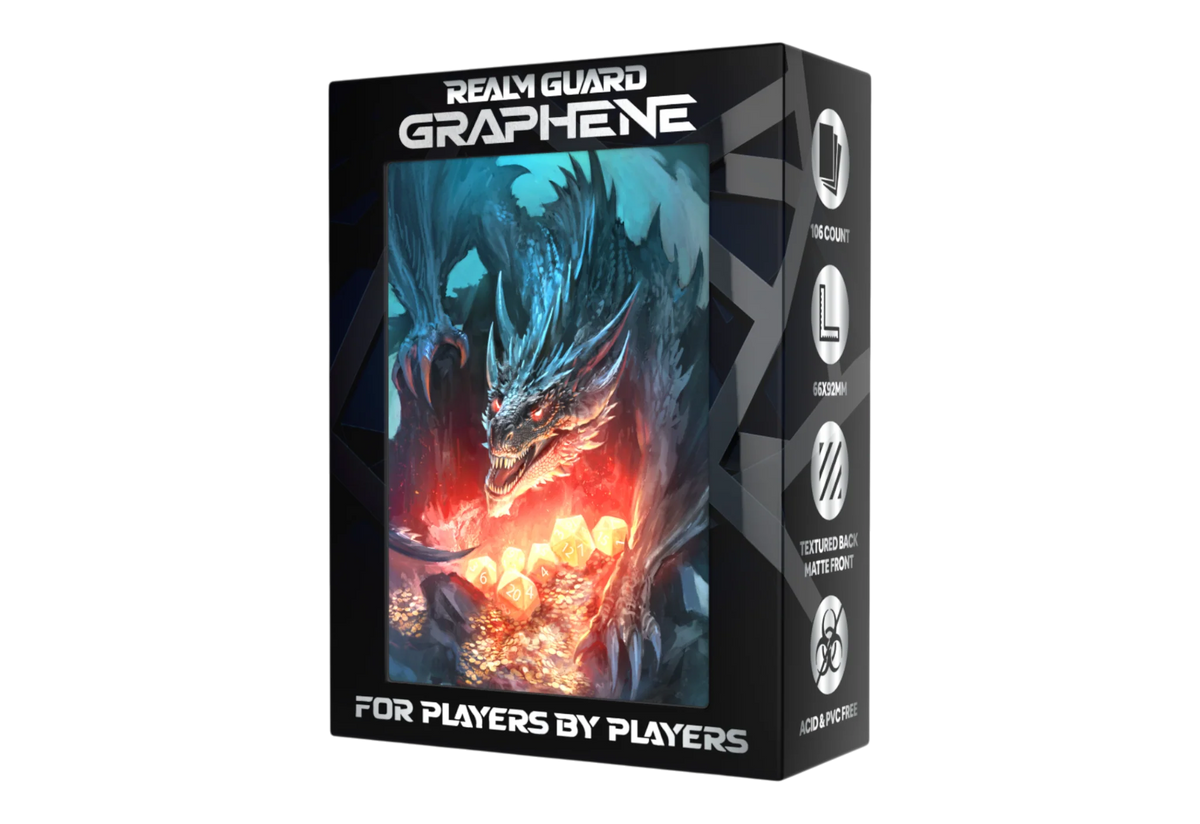 Realm Guard: Graphene Art Sleeves - D20 Guardian