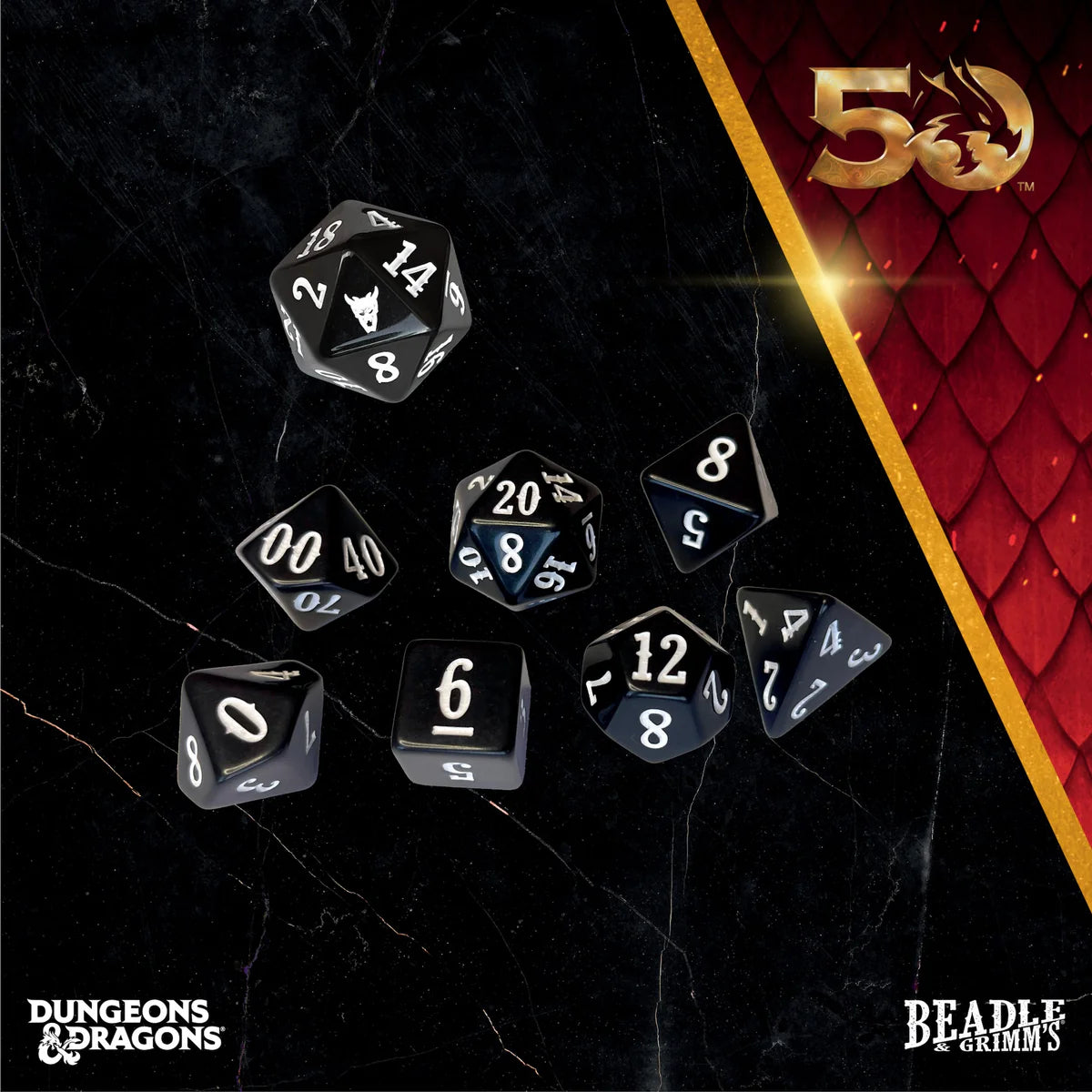 Classic Module Dice Collection: The Temple of Elemental Evil (Pre-Order Expected Release 10/2024)