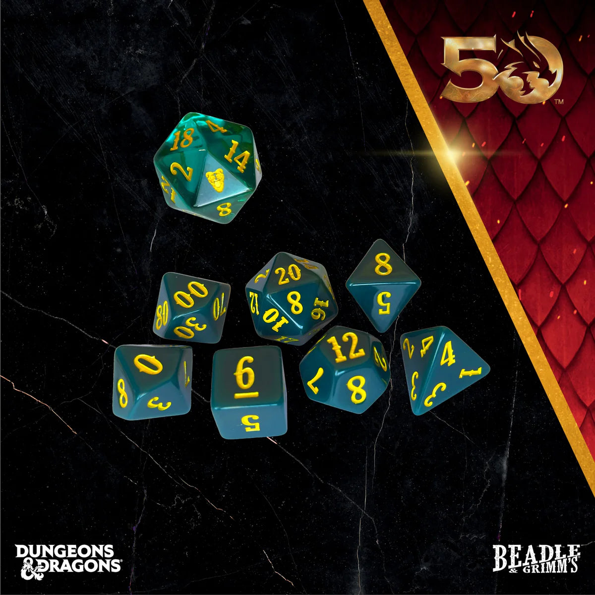 Classic Module Dice Collection: Tomb of Horrors (Pre-Order Expected Release 10/2024)