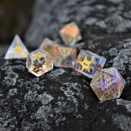 Glass Dice: Siren's Song: Prism - 7-set