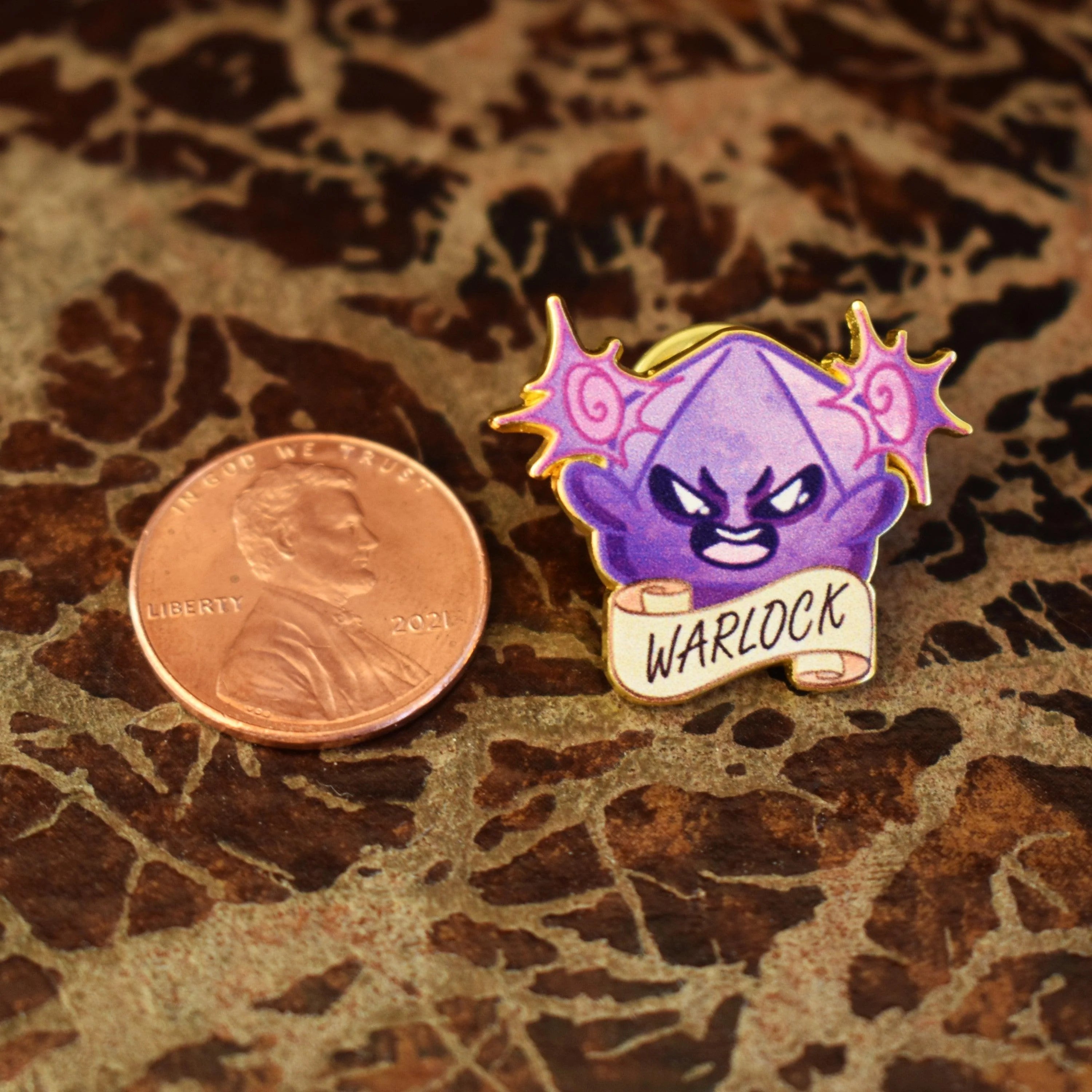 Warlock Class Pin