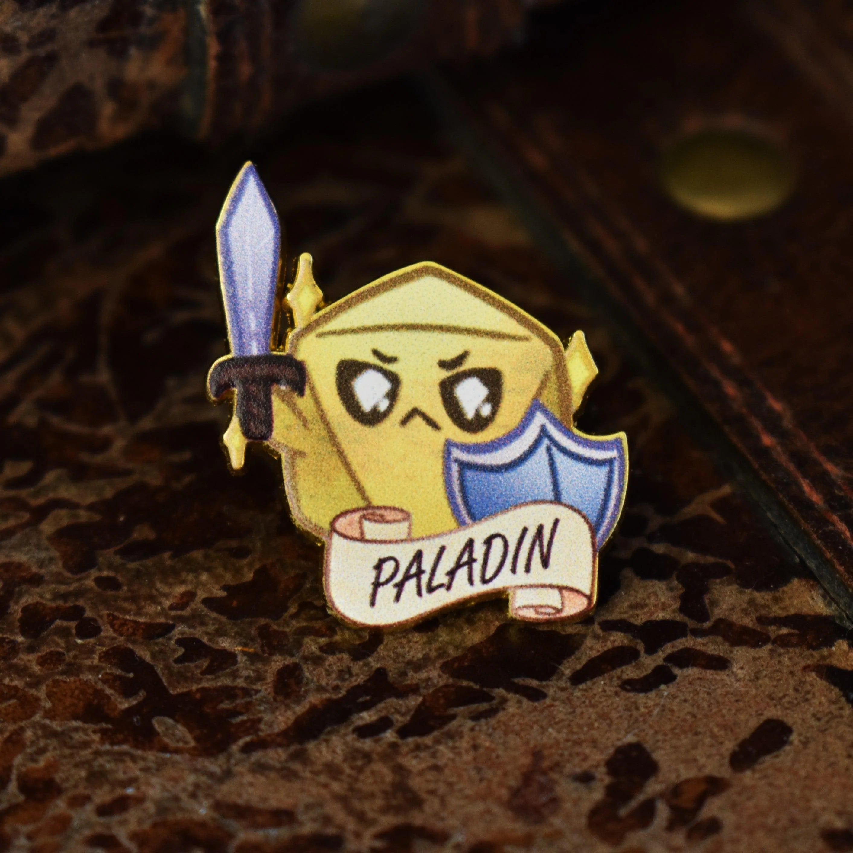 Paladin Class Pin