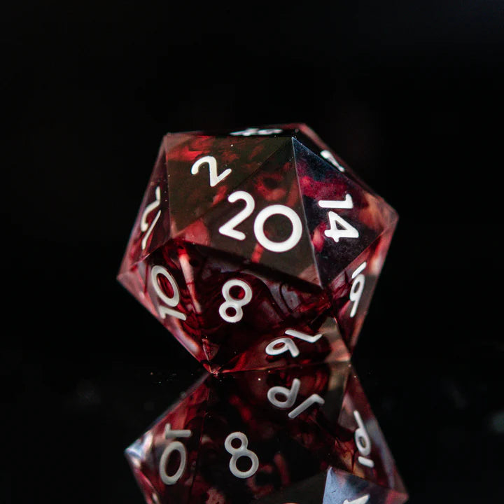 Misty Mountain - Bloodbath Sharp-Edged - 7-set Resin Dice