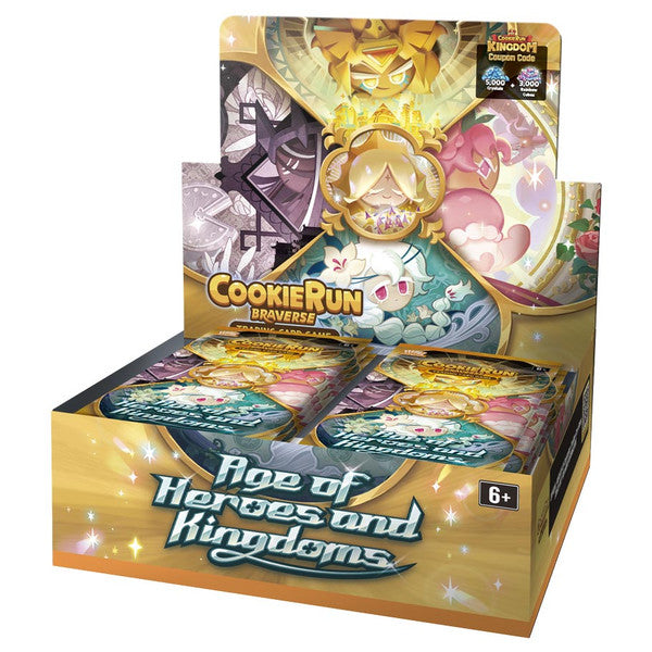 CookieRun TCG Braverse: Age of Heroes and Kingdoms Booster Box (Pre-Order Expected Release: 10/10/2025