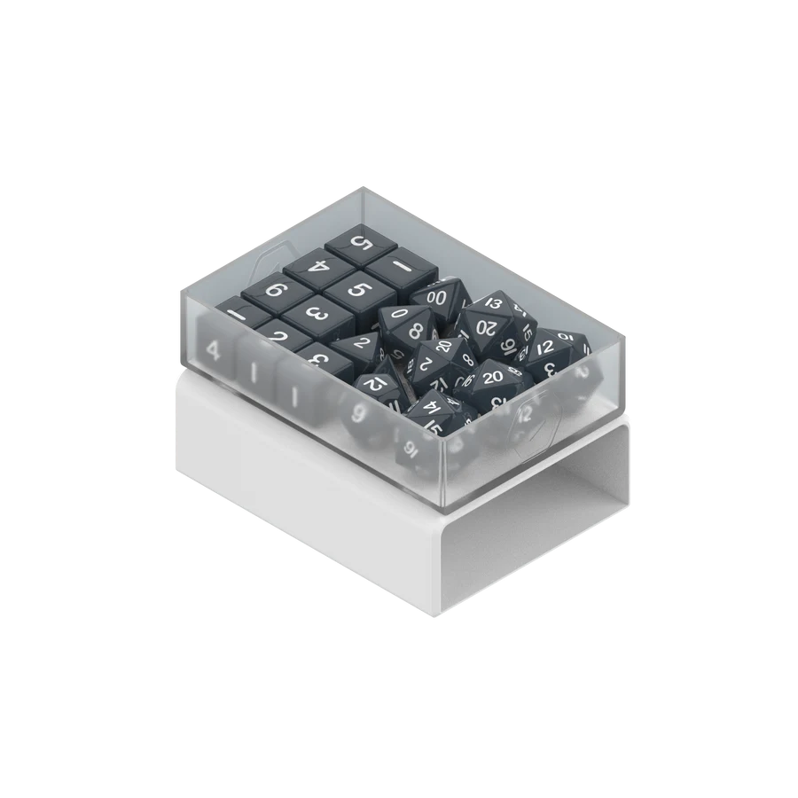 Heavy Play - RNG Dicebox - Cleric White