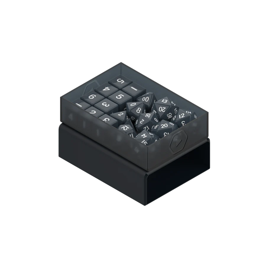 Heavy Play - RNG Dicebox - Warlock Black