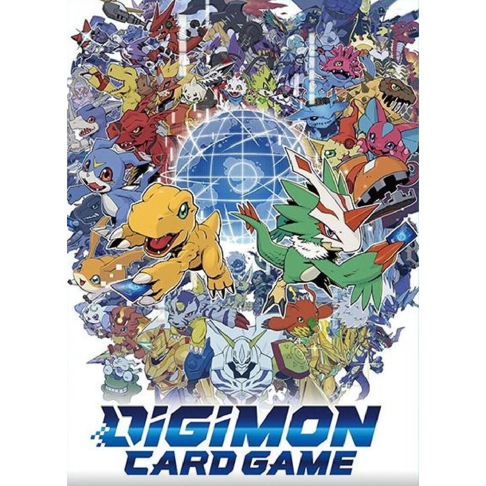 Digimon Card Game: Official Sleeve Assortment 01 (Preorder Expected Release Date 6/26/2025)