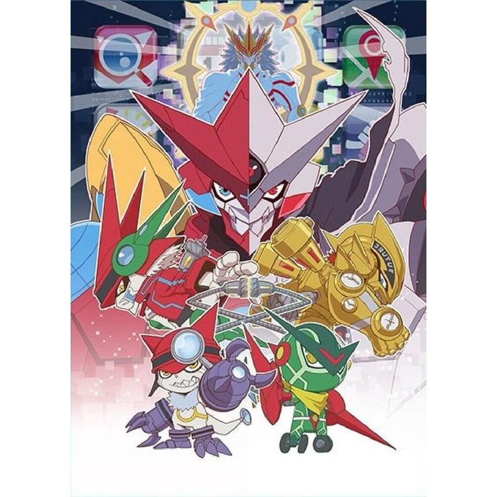 Digimon Card Game: Official Sleeves 01 - 2025 Appmon Digimon Card Game: Official Sleeves 01 - 2025 Appmon