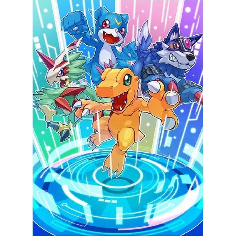 Digimon Card Game: Official Sleeve Assortment 01 (Preorder Expected Release Date 6/26/2025)