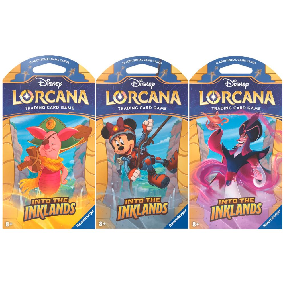 Disney Lorcana TCG: Into the Inklands - Sleeved Booster Packs