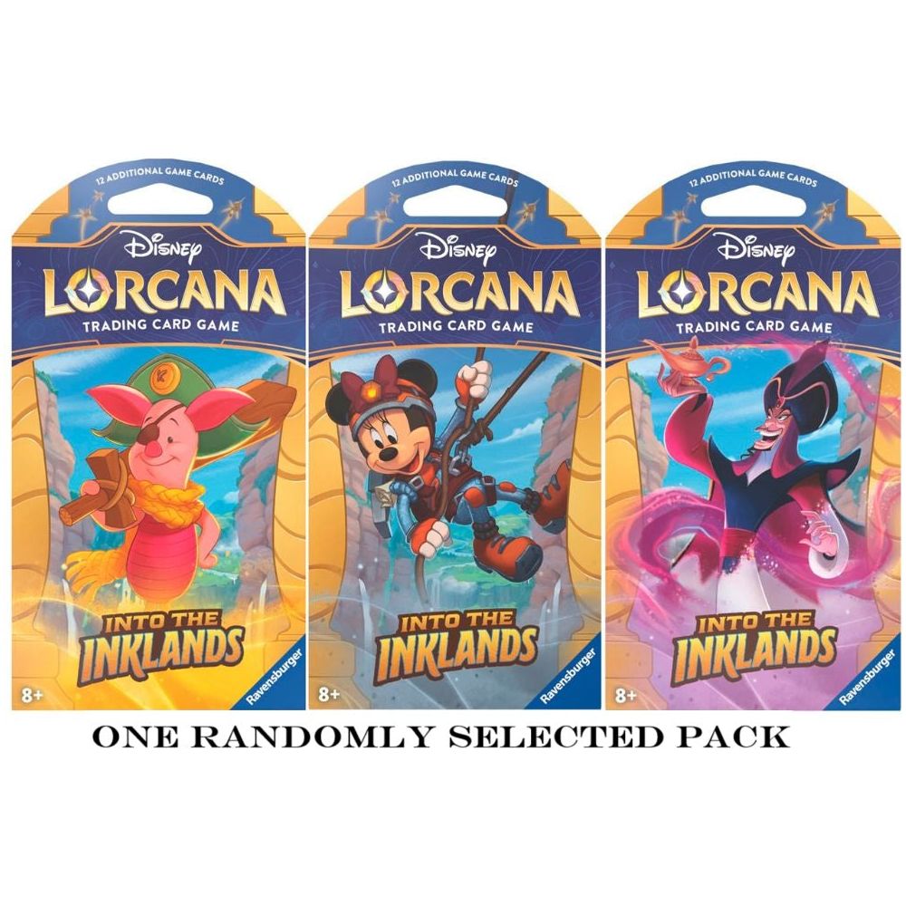 Disney Lorcana TCG: Into the Inklands - Sleeved Booster Pack