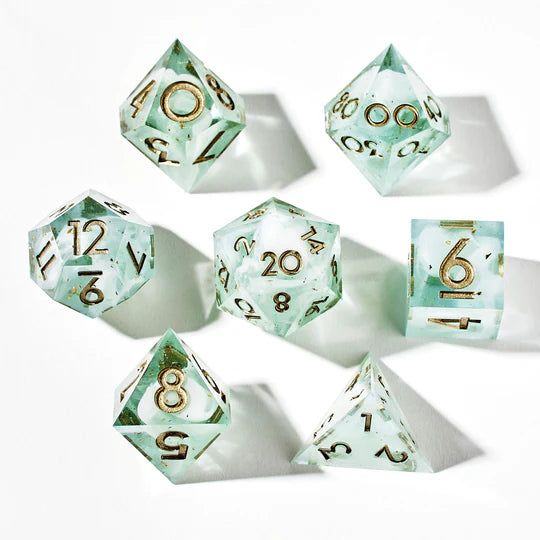 Cloudscape 7-Piece Polyhedral Dice Set