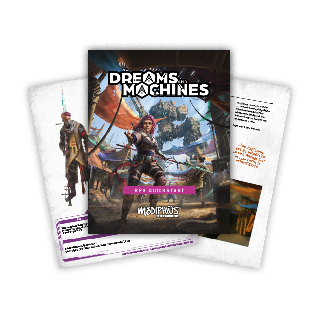 Dreams and Machines RPG: Quickstart