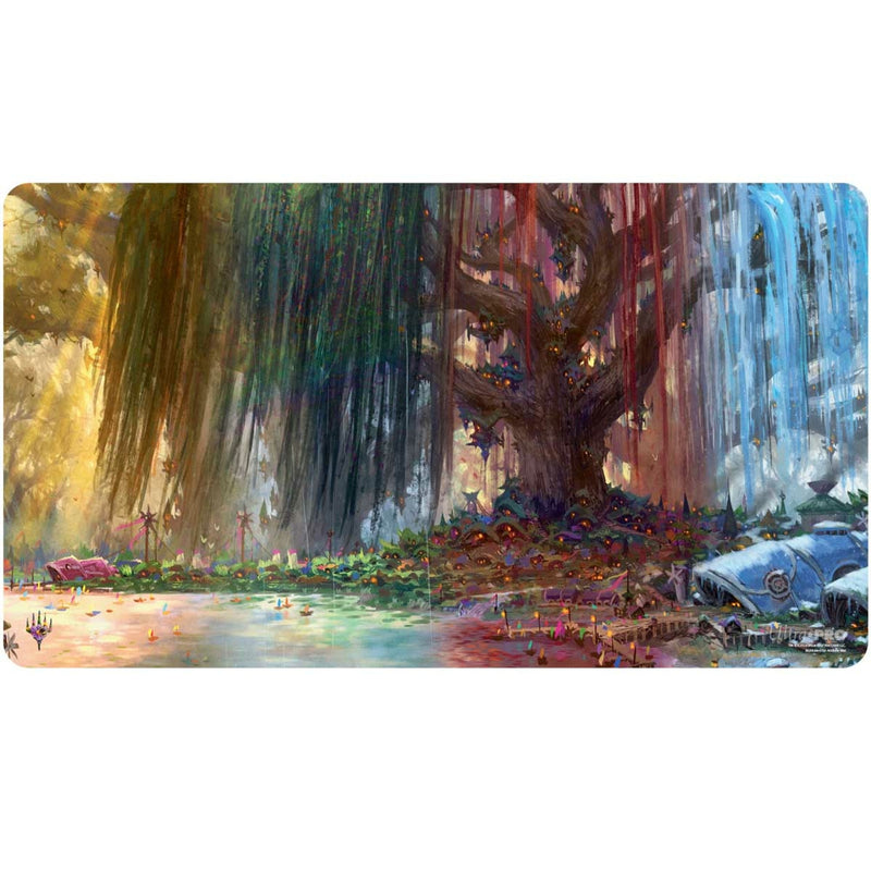 Magic The Gathering: Bloomburrow - AR Enhanced Playmat featuring Three Tree City