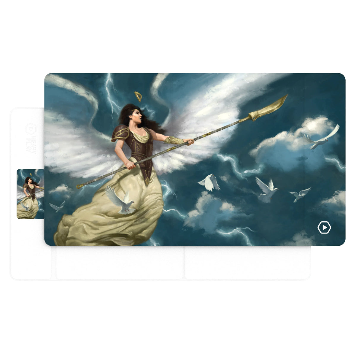 Heavy Play ETB Playmat Art Masters - Angel by Jim Pavelec
