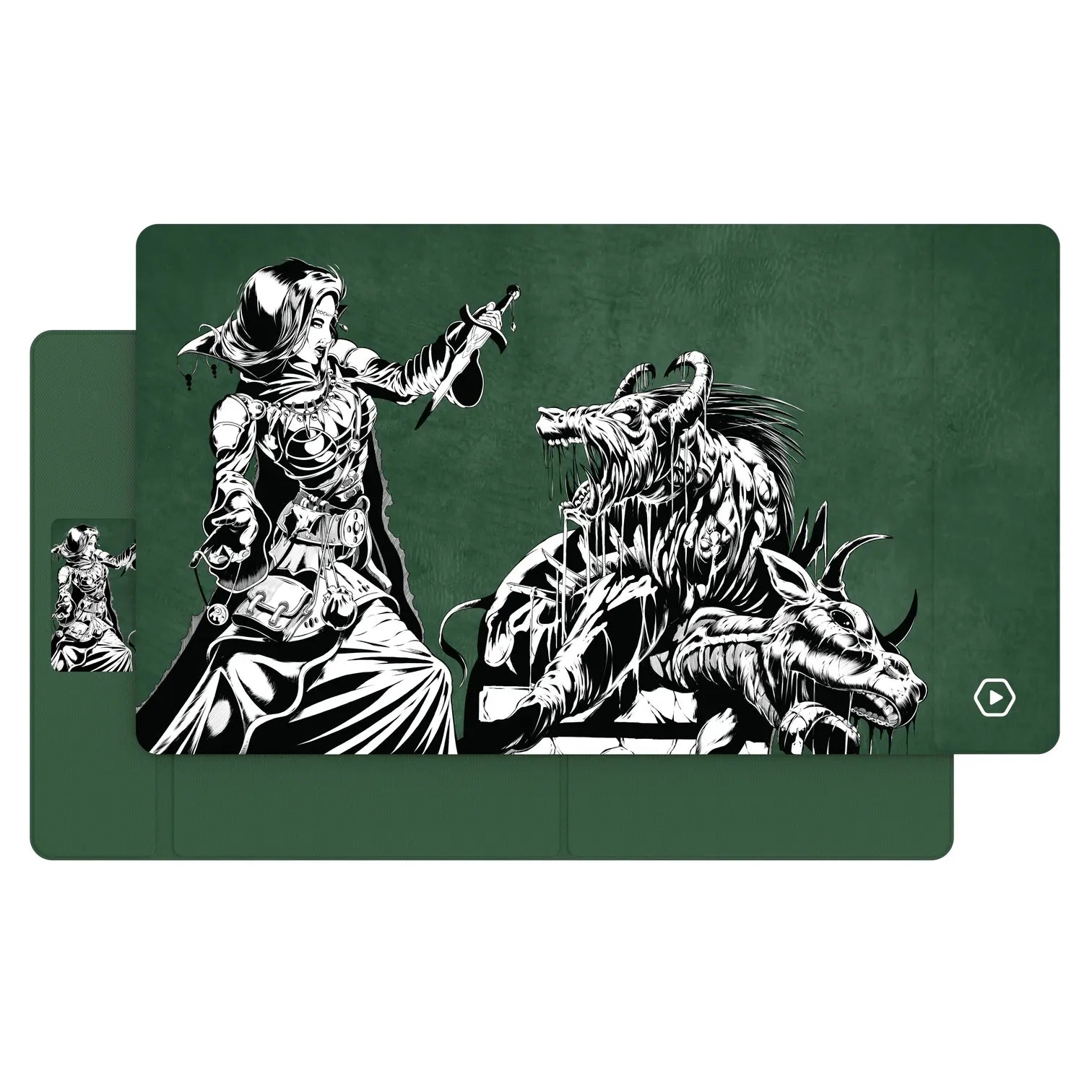 Heavy Play ETB Playmat Art Masters - Beast Within by Phil Stone