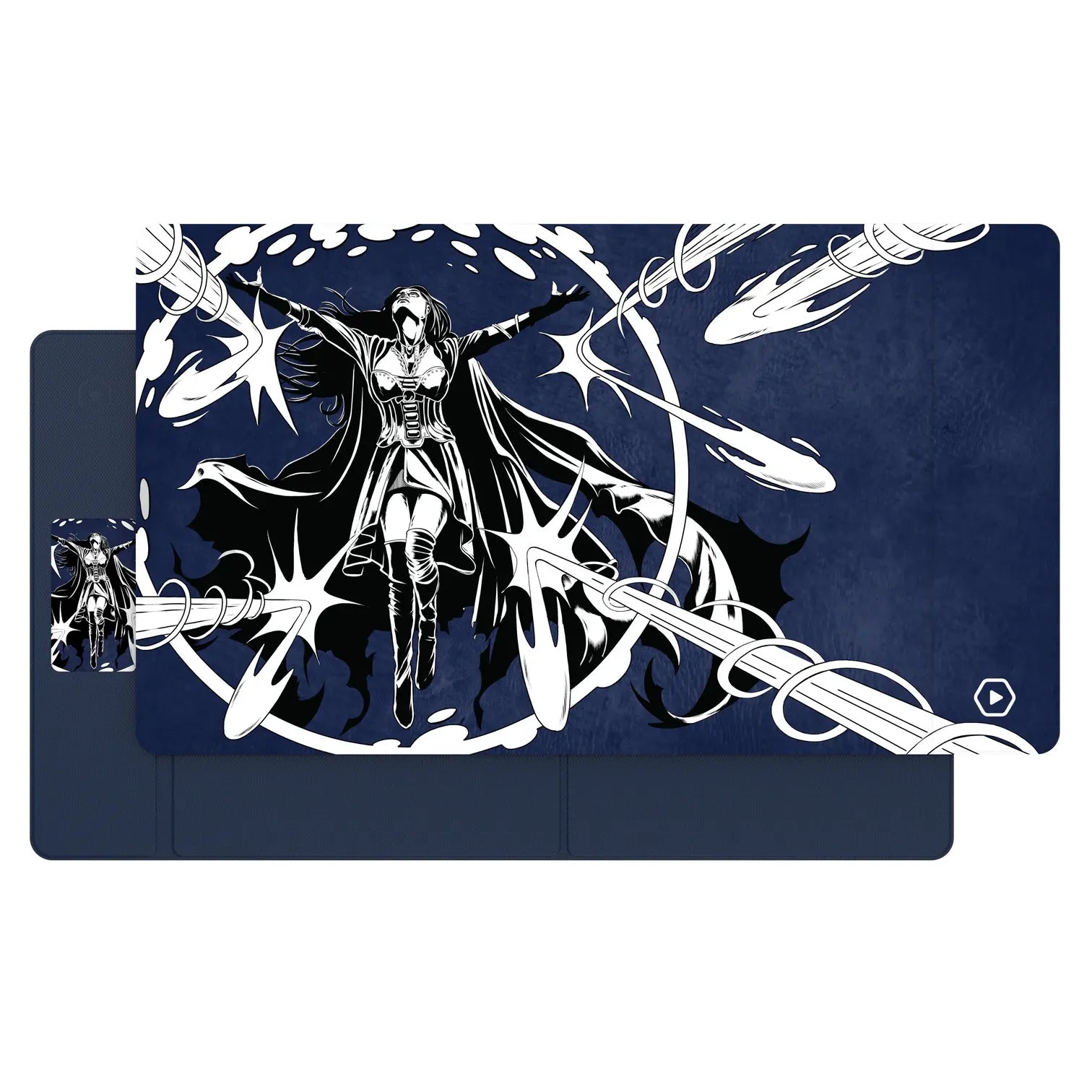 Heavy Play ETB Playmat Art Masters - Counterspell by Phil Stone