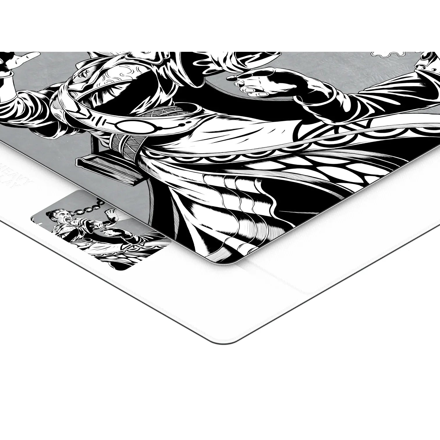 Heavy Play ETB Playmat Art Masters - Silence by Phil Stone